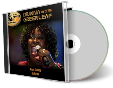 Artwork Cover of Diunna Greenleaf 2006-06-23 CD Bellinzona Switzerland Soundboard