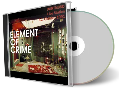 Artwork Cover of Element of Crime 1991-10-12 CD Dortmund Audience