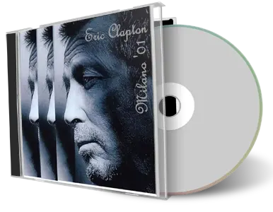 Artwork Cover of Eric Clapton 2001-03-02 CD Milan Audience