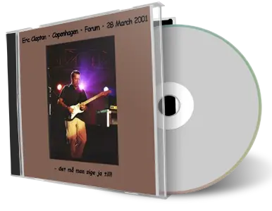Artwork Cover of Eric Clapton 2001-03-28 CD Copenhagen Audience