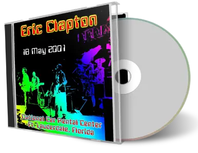 Artwork Cover of Eric Clapton 2001-05-18 CD Miami Audience