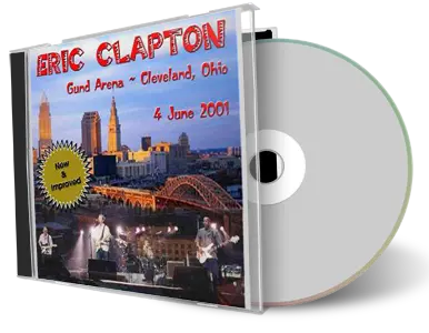 Artwork Cover of Eric Clapton 2001-06-04 CD Cleveland Audience