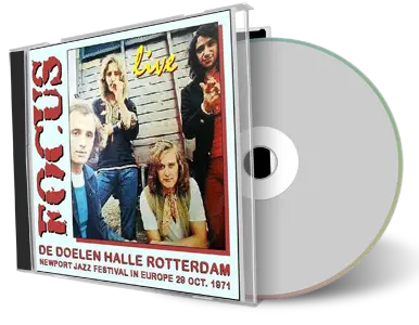 Artwork Cover of Focus 1971-10-29 CD Rotterdam Soundboard
