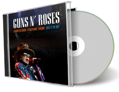 Artwork Cover of Guns N Roses 2017-06-17 CD London Audience