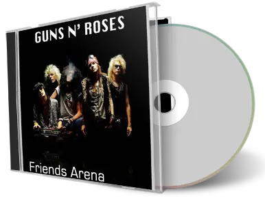 Artwork Cover of Guns N Roses 2017-06-29 CD Stockholm Audience