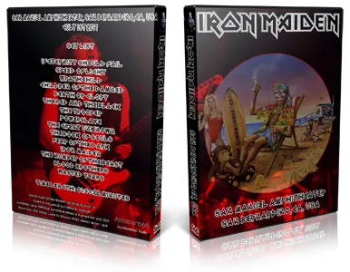 Artwork Cover of Iron Maiden 2017-07-01 DVD San Bernardino Audience