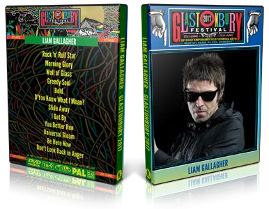 Artwork Cover of Liam Gallagher 2017-06-24 DVD Glastonbury Festival Proshot