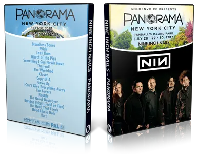 Artwork Cover of Nine Inch Nails 2017-07-30 DVD Panorama Music Festival Proshot