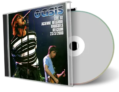 Artwork Cover of Oasis 2000-03-23 CD Brussells Soundboard