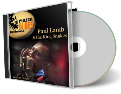 Artwork Cover of Paul Lamb 2005-06-23 CD Bellinzona Piazza Blues Soundboard