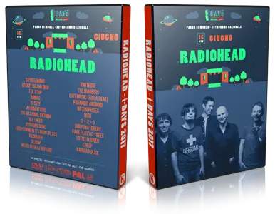 Artwork Cover of Radiohead 2017-06-16 DVD Monza Proshot