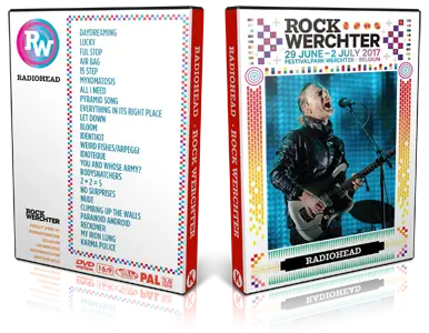 Artwork Cover of Radiohead 2017-06-30 DVD Rock Werchter Festival Proshot