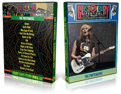 Artwork Cover of The Pretenders 2017-06-23 DVD Glastonbury Festival Proshot
