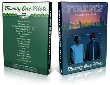 Artwork Cover of Twenty One Piots 2017-06-16 DVD Firefly Music Festival Proshot