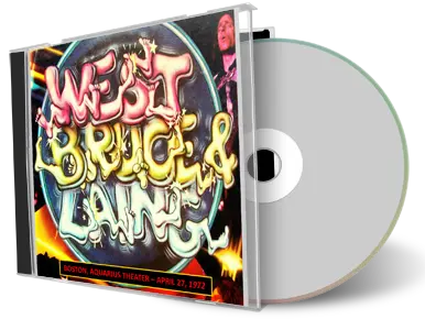 Artwork Cover of West Bruce and Laing 1972-04-27 CD Boston Audience