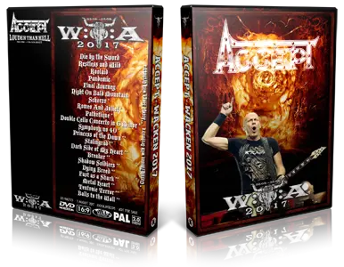 Artwork Cover of Accept 2017-08-03 DVD Wacken Open Air Proshot