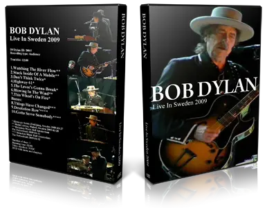 Artwork Cover of Bob Dylan Compilation DVD Live in Sweden 2009 Audience