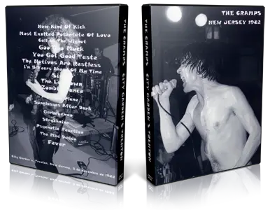 Artwork Cover of Cramps 1982-11-03 DVD Trenton Audience