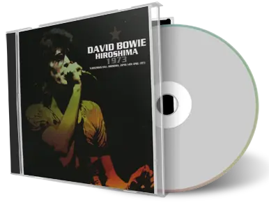 Artwork Cover of David Bowie 1973-04-14 CD Hiroshima Audience