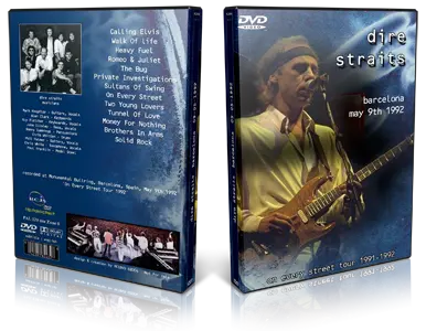 Artwork Cover of Dire Straits 1992-05-09 DVD Barcelona Audience
