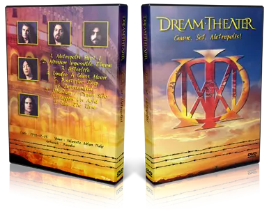 Artwork Cover of Dream Theater 1993-11-15 DVD Milan Audience