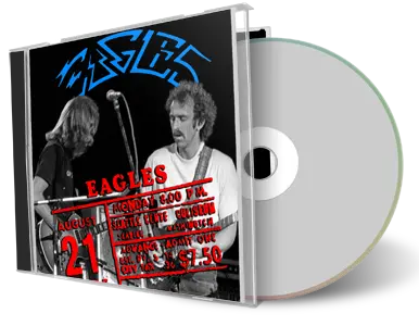 Artwork Cover of Eagles 1975-08-21 CD Seattle Audience