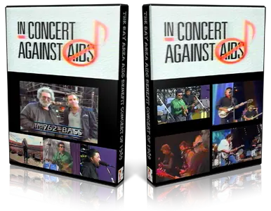 Artwork Cover of In Concert Against AIDS 1989-05-27 DVD Oakland Proshot