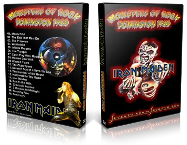 Artwork Cover of Iron Maiden 1988-08-20 DVD Donington Audience