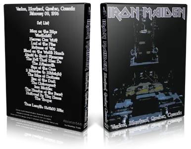 Artwork Cover of Iron Maiden 1996-02-09 DVD Montreal Audience