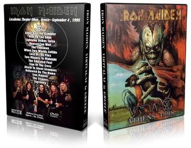 Artwork Cover of Iron Maiden 1998-09-04 DVD Athens Audience