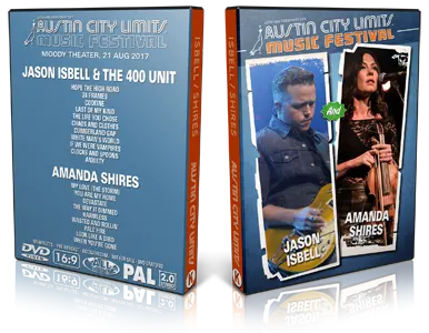 Artwork Cover of Jason Isbell and The 400 Unit 2017-08-21 DVD Austin City Limits Proshot