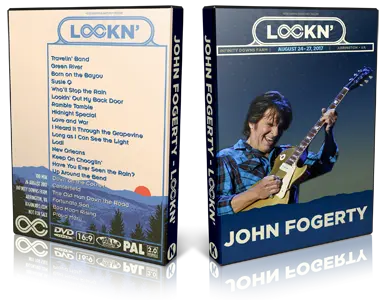Artwork Cover of John Fogerty 2017-08-26 DVD LOCKN Proshot