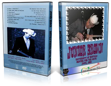 Artwork Cover of Junior Brown 2002-06-02 DVD Buffalo Proshot