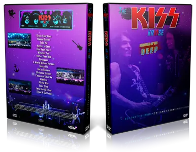 Artwork Cover of KISS 2016-11-04 DVD Miami Audience