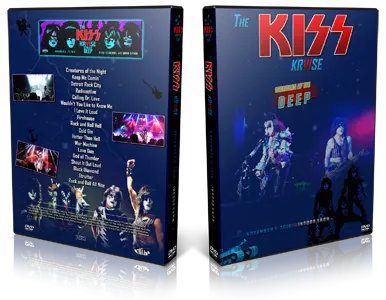 Artwork Cover of KISS 2016-11-06 DVD Miami Audience