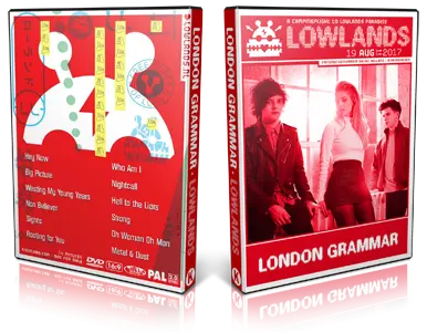 Artwork Cover of London Grammar 2017-08-19 DVD Lowlands Proshot