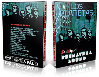 Artwork Cover of Los Planetas Primavera Sound 2007-06-01 DVD Barcelona Proshot