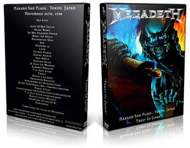 Artwork Cover of Megadeth 1998-11-20 DVD Tokyo Audience