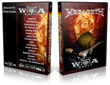 Artwork Cover of Megadeth 2017-08-04 DVD Wacken Open Air Proshot