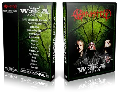 Artwork Cover of Ministry 2016-08-06 DVD Wacken Proshot