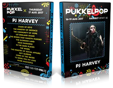 Artwork Cover of PJ Harvey 2017-08-17 DVD Pukkelpop Proshot