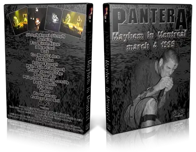 Artwork Cover of Pantera 1995-03-04 DVD Montreal Audience