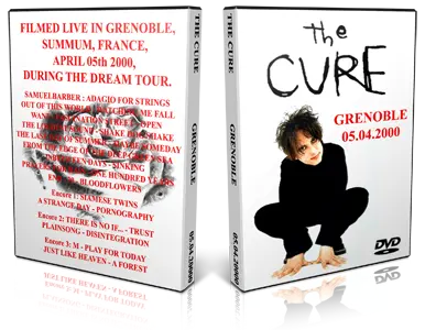 Artwork Cover of The Cure 2000-04-05 DVD Prague Audience