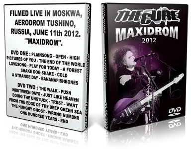 Artwork Cover of The Cure 2012-06-11 DVD Fuji Rock Festival Proshot