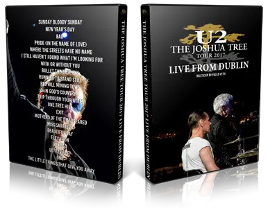 Artwork Cover of U2 2017-07-22 DVD Dublin Audience