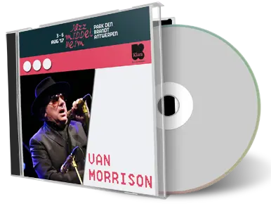 Artwork Cover of Van Morrison 2017-08-06 CD Antwerp Soundboard