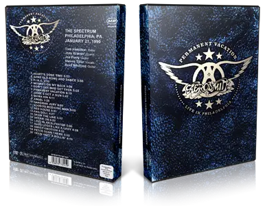 Artwork Cover of Aerosmith 1990-01-19 DVD Philadelphia Proshot