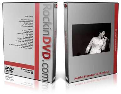 Artwork Cover of Aretha Franklin 1971-06-12 DVD Montreux Proshot