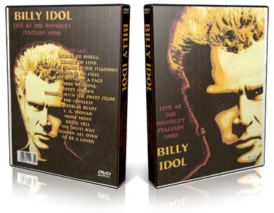 Artwork Cover of Billy Idol 1990-12-20 DVD London Proshot