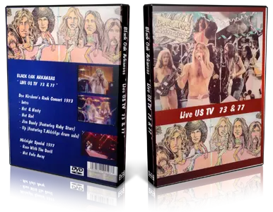 Artwork Cover of Black Oak Arkansas Compilation DVD 1974-1977 Live Proshot
